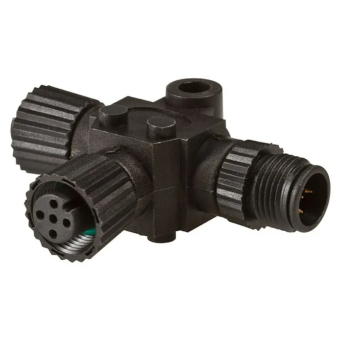 T-Stück NMEA 2000 - Geeignet für: NMEA 2000 Netzwerke, 3 Anschlüsse - Detailaufnahme