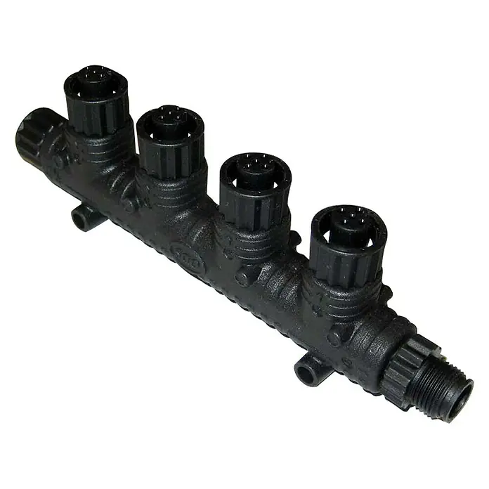 4-fach Verbinder NMEA 2000 - Geeignet für: NMEA 2000 Netzwerke - Vorderansicht