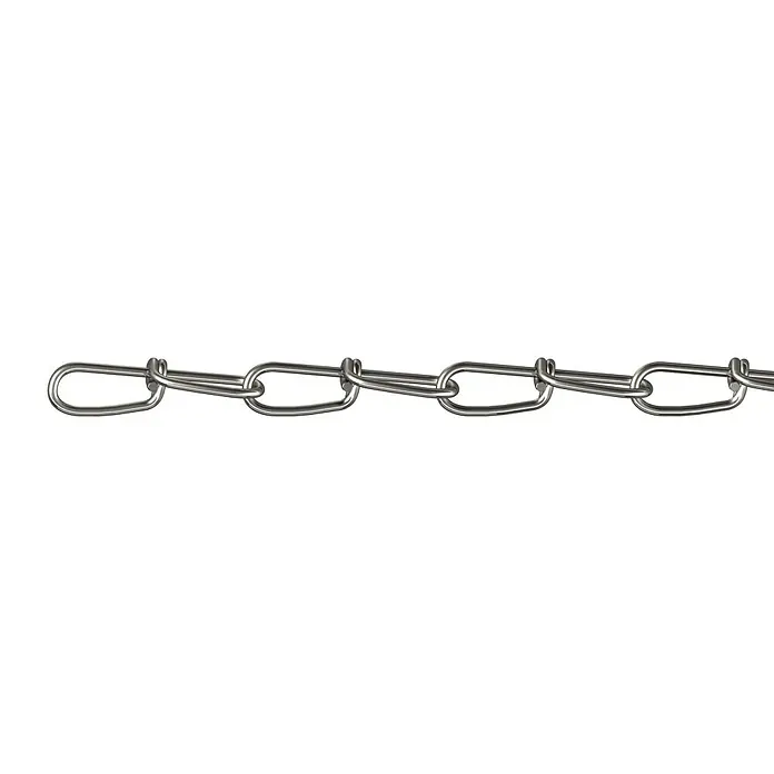 Stabilit Knotenkette Meterware - 1,6 mm, Edelstahl - Ansicht von oben