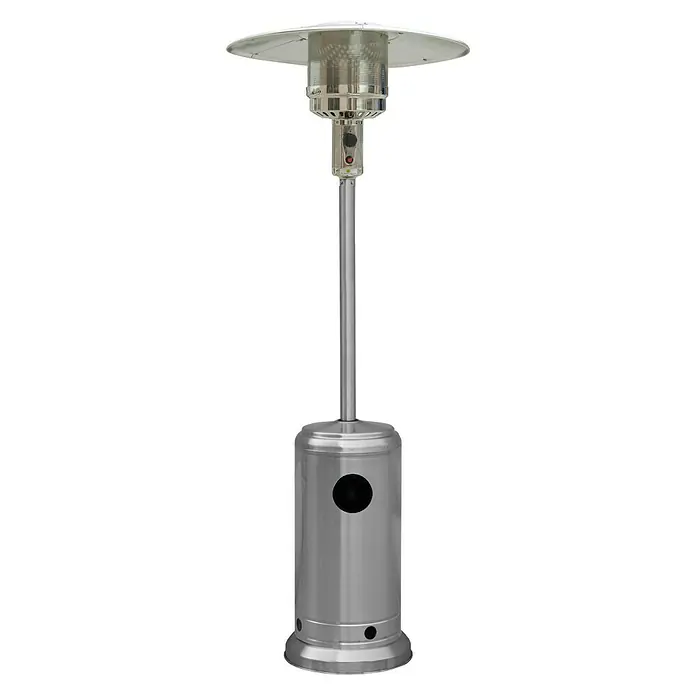 Kingstone Terrassenstrahler - Wärmeleistung: 13 kW, Höhe: 222 cm, Edelstahl