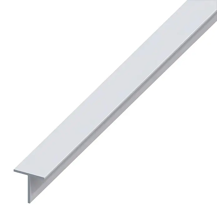 Stabilit T-profil - D x Š x V: 2.000 x 35 x 35 mm, Aluminij, Eloksirano - Pogled s lijeve strane