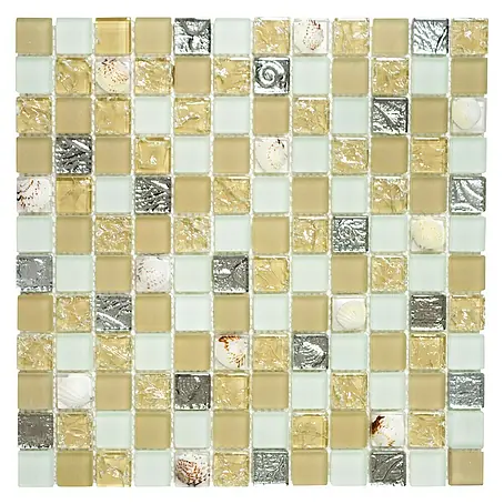 Mosaikfliese Quadrat Crystal XCM 8OP9