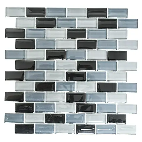 Mosaikfliese Brick Crystal Mix XCM B899