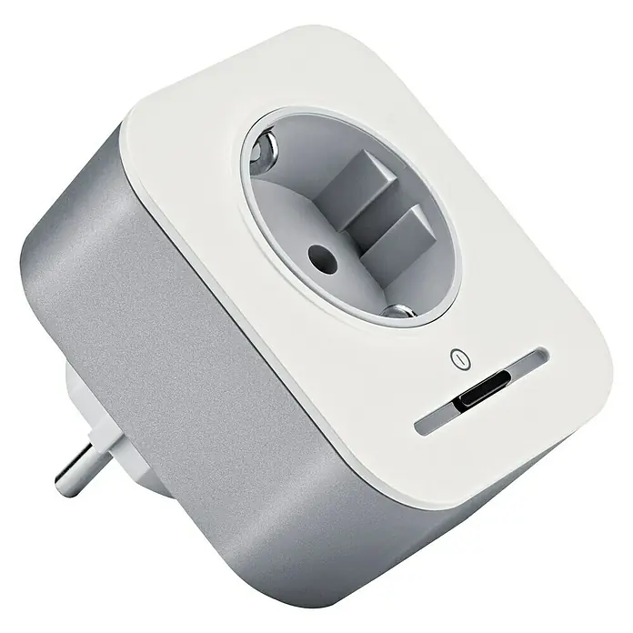 Bosch Smart Home Zwischenstecker - Reichweite Funk: > 100 m (Freifeld), 3.680 W - Rechte Seitenansicht