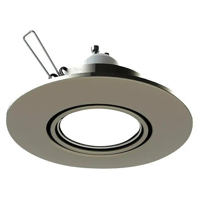 Tween Light Ugradbena svjetiljka - 50 W, GU10, Mat nikal, 108 mm - Pogled sprijeda