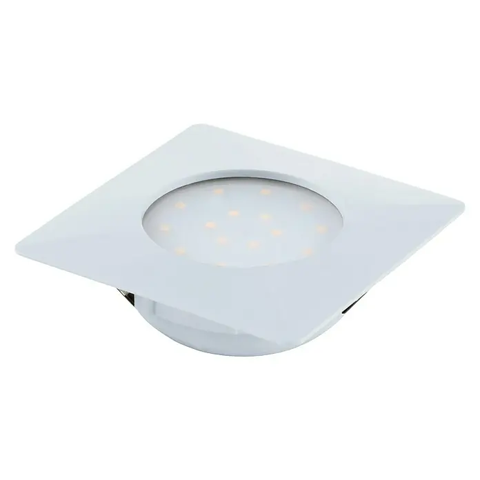 Tween Light Led-inbouwverlichting - 12 W, Warm wit, 102 x 102 mm, Wit - Top-down weergave