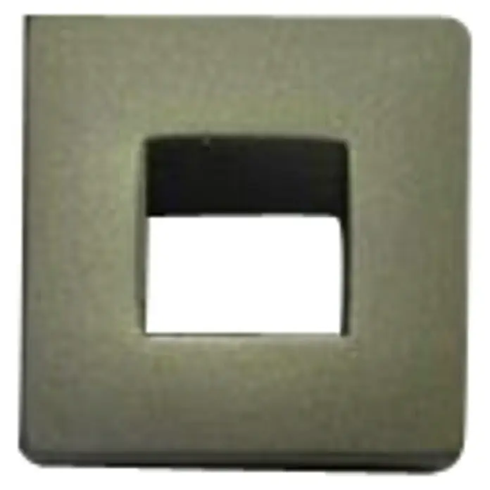 Ručka za namještaj - D x Š x V: 25 x 25 x 23 mm, Ostalo, Kromirano - Pogled sprijeda