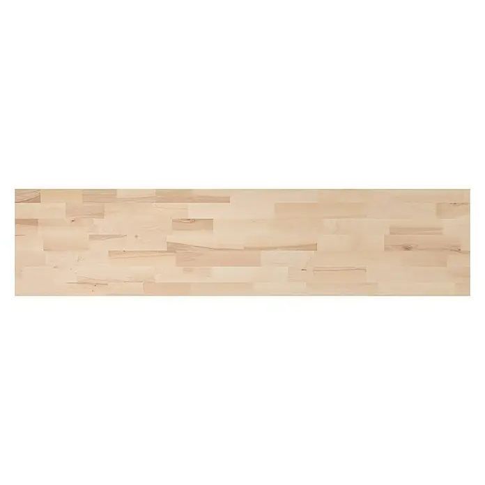 Encimera de madera maciza - Núcleo de haya, 260 x 63 x 2,7 cm