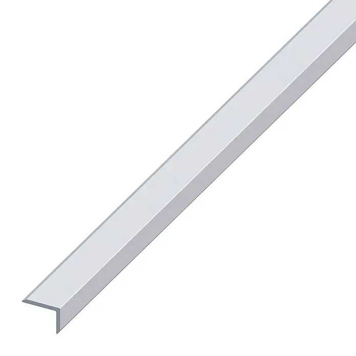 Kantoflex Kantenschutz - 1.000 x 14 x 10 mm, Aluminium - Linke Seitenansicht