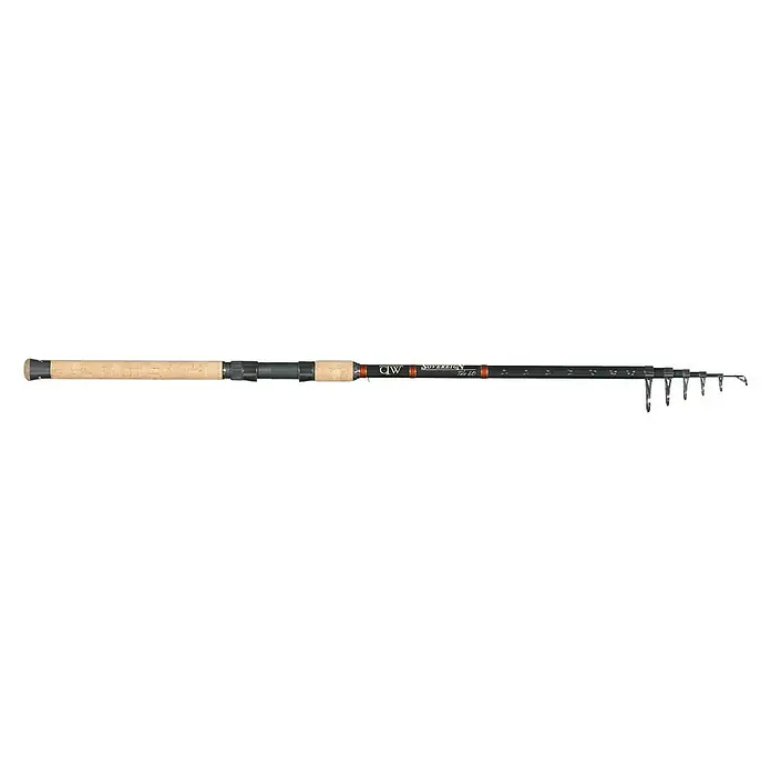 Westline Sovereign Hengel Tele 60 - Lengte: 3 m, Doelvis: Karper/snoek/paling, Werpgewicht: 20 - 60 g, Telescoophengel - Vooraanzicht