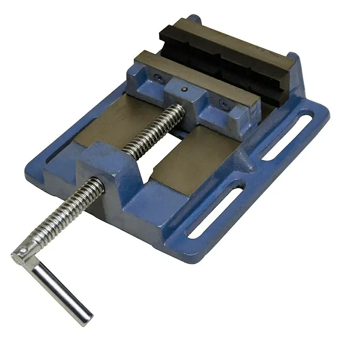 Güde Maschinenschraubstock - Spannweite: 55 mm, Backenbreite: 65 mm - Vorderansicht