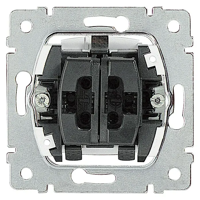 Legrand Pro 21 Doppelwechselschalter-Einsatz - 10 A, Unterputz - Ansicht von oben