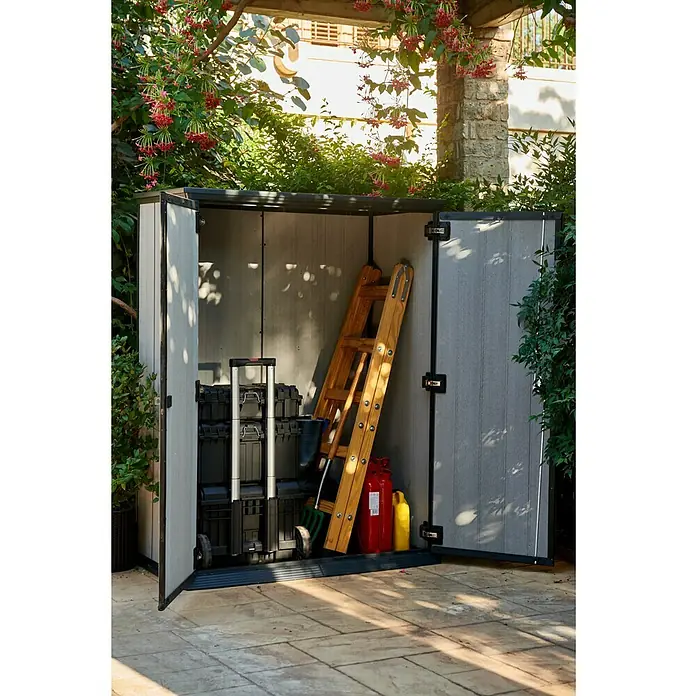 Keter Geräteschrank High Store - Kunststoff, Grau - Stimmungsaufnahme
