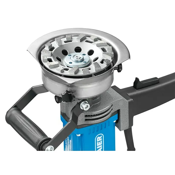 Baier Betonschleifer BDS 125 - 1.400 W, 8.500 U/min, Durchmesser Schleifteller: 125 mm - Ansicht von oben