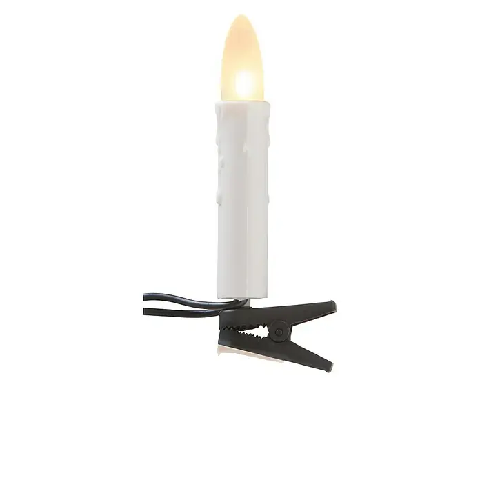 Tween Light Velas navideñas - Para interior, 30 luces, Blanco cálido, Longitud del cable: 13,05 m