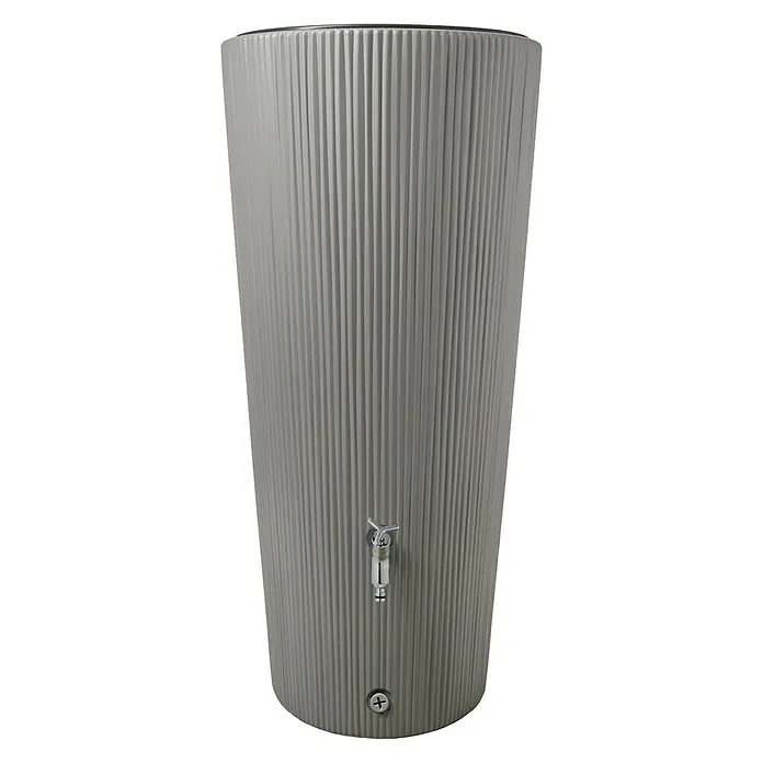 Garantia Classic Line Regenspeicher - Zinkgrau, 220 l - Vorderansicht