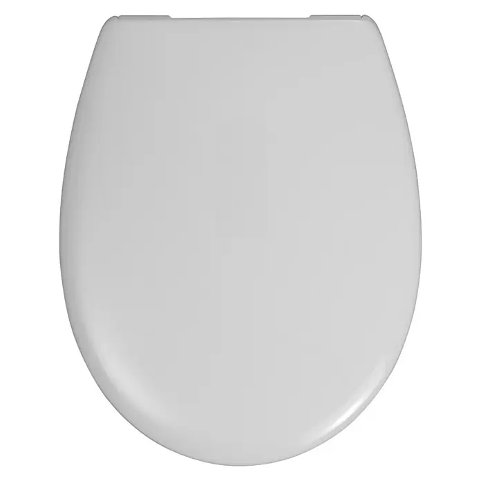 WC daska La Digue - Samospuštajuća, Termoplast, Bijele boje