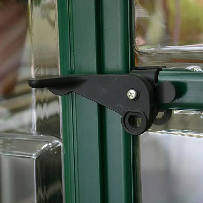 Palram – Canopia Gewächshaus Hybrid - 2,47 x 1,85 x 2,08 m, Polycarbonat, Glasstärke Seitenwände: 0,75 mm, Grün - Anwendungsbeispiel