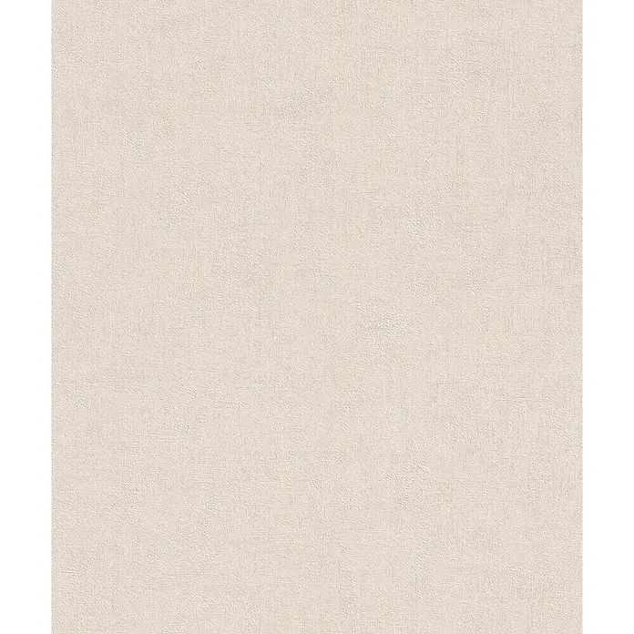 Rasch Vliestapete - Beige, Lebendige Struktur, Uni, 10,05 x 0,53 m - Vorderansicht