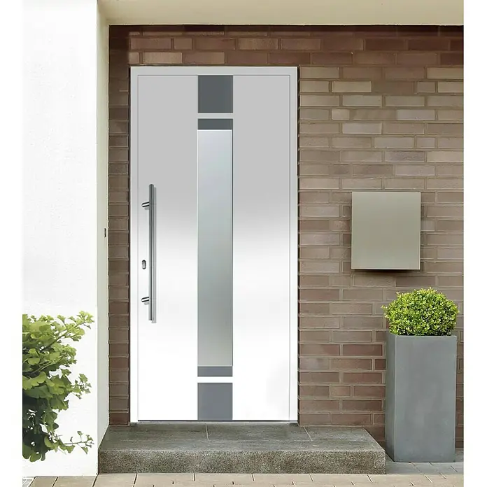 Solid Elements Aluminiumhaustür AF-400 - 110 x 210 cm, DIN Anschlag: Links - Stimmungsaufnahme