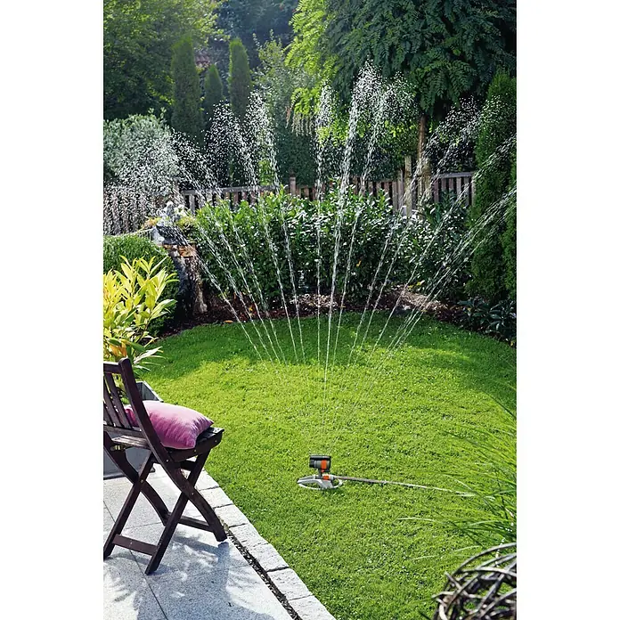Gardena Comfort Turbo - raspršivač - 20 - 360°, Plastika, Štap za zabijanje u zemlju