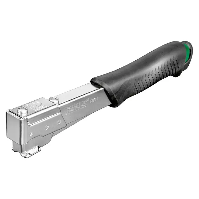 Rapid Hammertacker R311 - Klammertiefe: 6 - 12 mm, Geeignet für: Flachdrahtheftklammern Typ 140 (6 - 12 mm) - Linke Seitenansicht