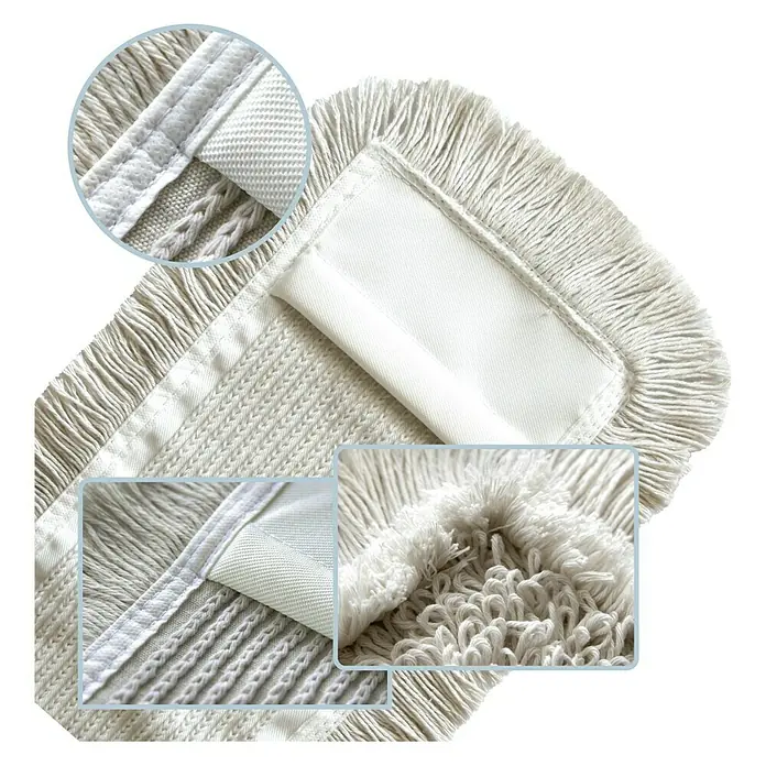 Baumwollmopp - Material Bezug: 70 % Baumwolle, 30 % Polyester, Breite: 50 cm - Vorderansicht