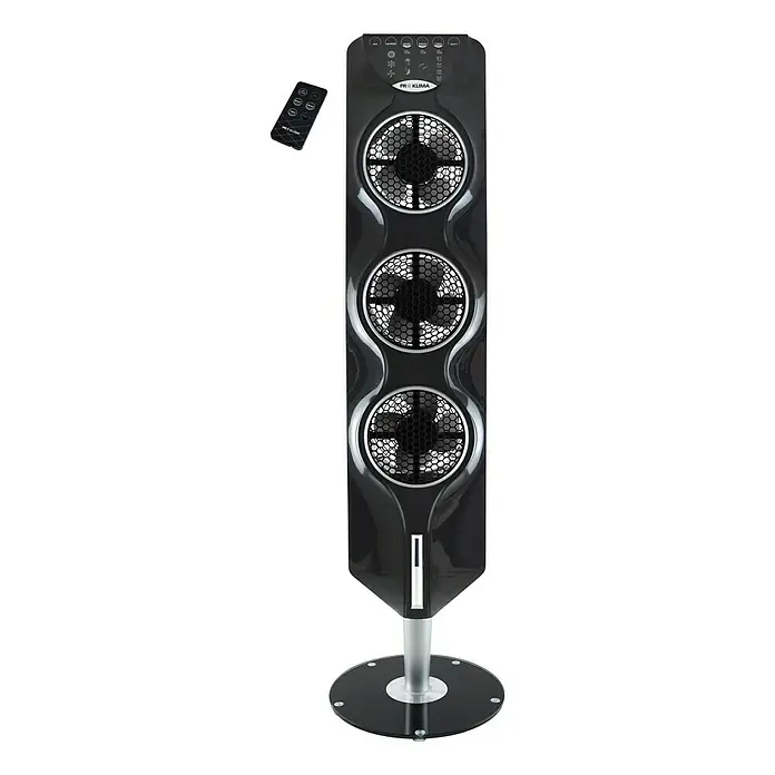 Proklima Toranj-ventilator - Crne boje, Visina: 112,4 cm, 90 W - Pogled sprijeda