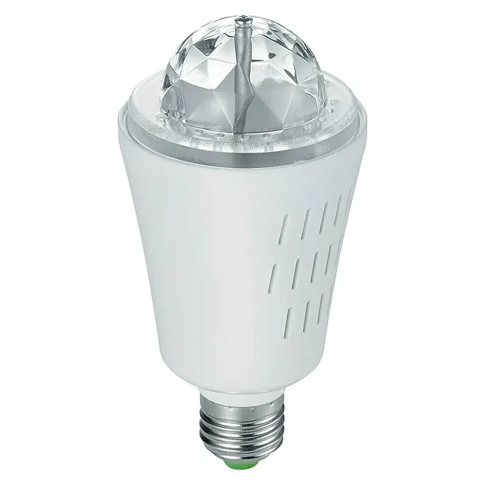 Bombilla LED Bombilla disco - 3 W, E27, LED - Vista de perfil izquierdo