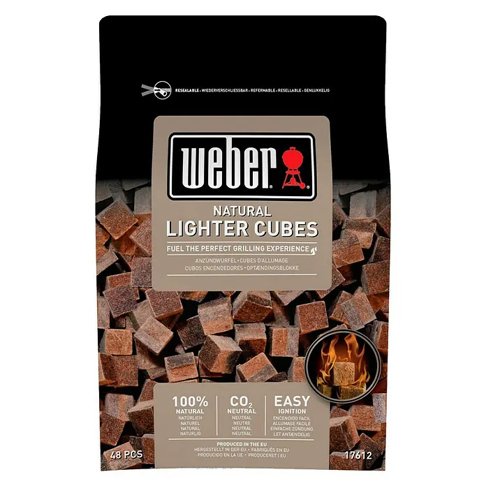 Weber Kocke za potpalu - 48 Kom. - Pogled sprijeda