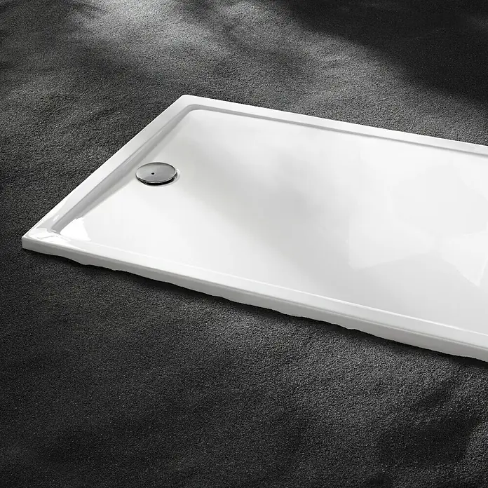 Camargue Altamira Tuš kada - D x Š: 140 x 90 cm, Bijele boje