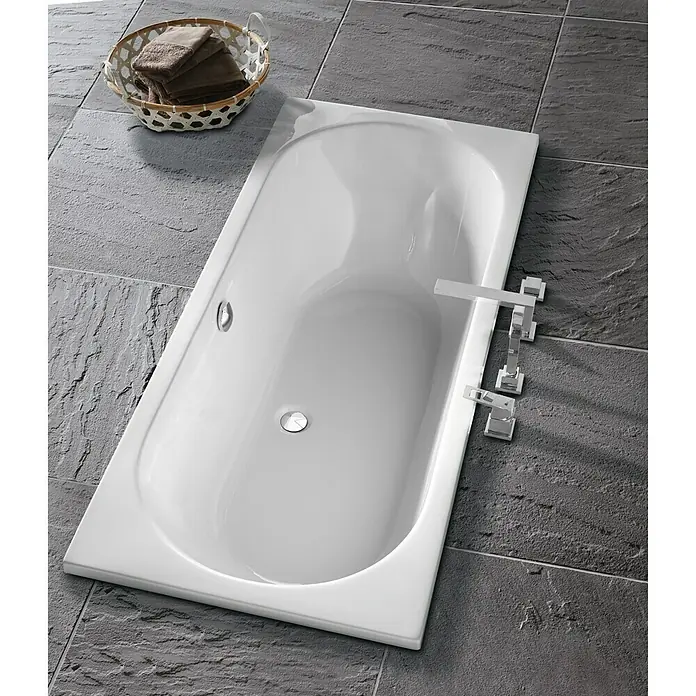 Camargue Bad Bonito - 180 x 80 cm, Wit, Sanitairacryl