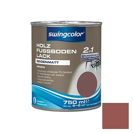 swingcolor 2in1 Holzfußbodenlack RAL 3009