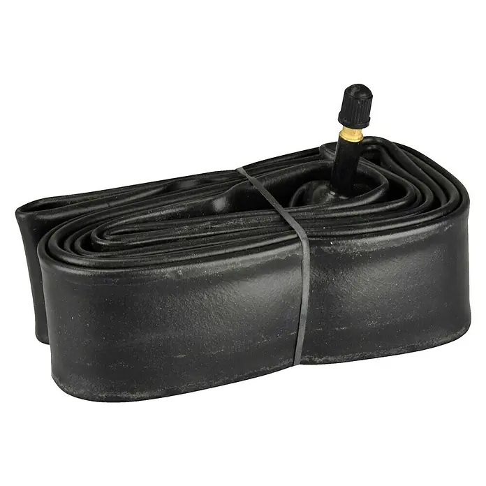 Fischer Fahrradschlauch - Pannensicher, 28″ x 1,8 bis 29″ x 2,1, Autoventil - Linke Seitenansicht