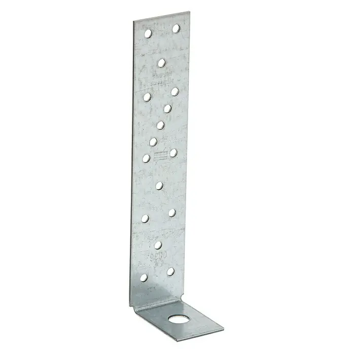 Simpson Strong-Tie Zuganker AH - 52 x 40 x 192 mm, Verzinkt - Rechte Seitenansicht