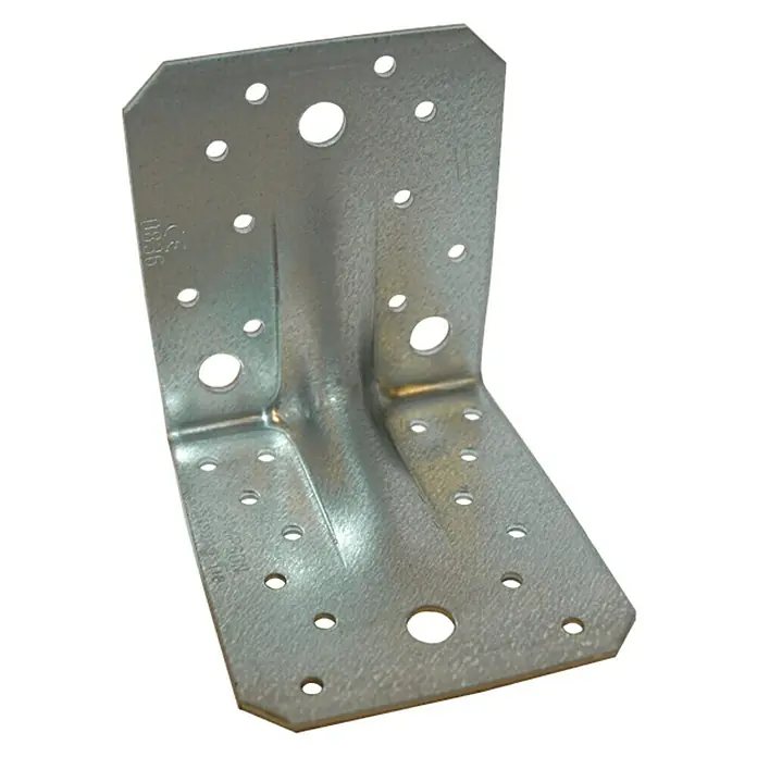 Simpson Strong-Tie Winkelverbinder ABR - 105 x 90 x 105 mm, Verzinkt, Gleichschenklig - Rechte Seitenansicht