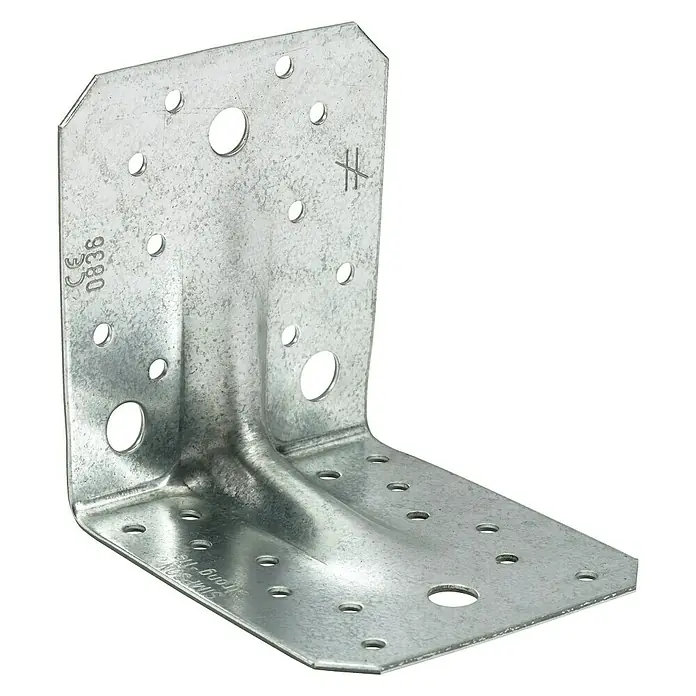 Simpson Strong-Tie Winkelverbinder ACR - 105 x 90 x 105 mm, Verzinkt, Gleichschenklig - Rechte Seitenansicht
