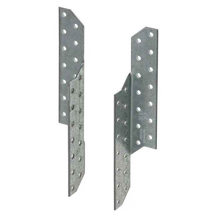 Simpson Strong-Tie Sparrenpfettenanker SPF - L x B: 210 x 34,5 mm, Verzinkt - Linke Seitenansicht
