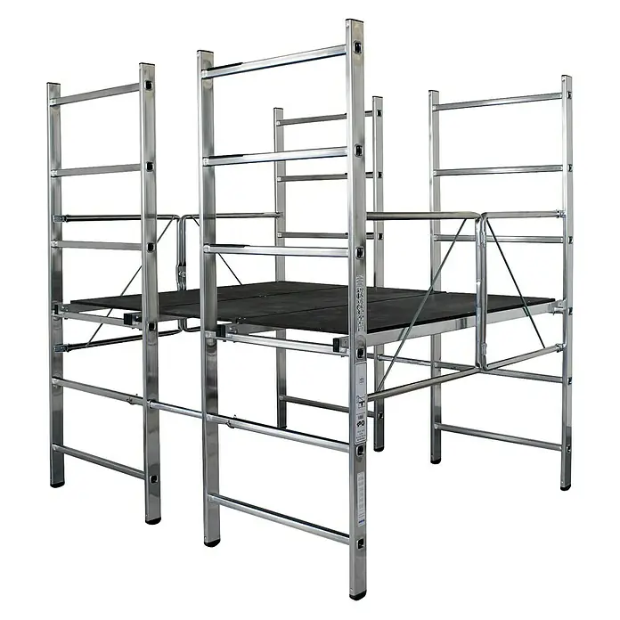 Krause Corda Plattformgerüst - Arbeitshöhe: 2,8 m, Belastbarkeit Bühne: 450 kg, Grundfläche: 2,27 m²