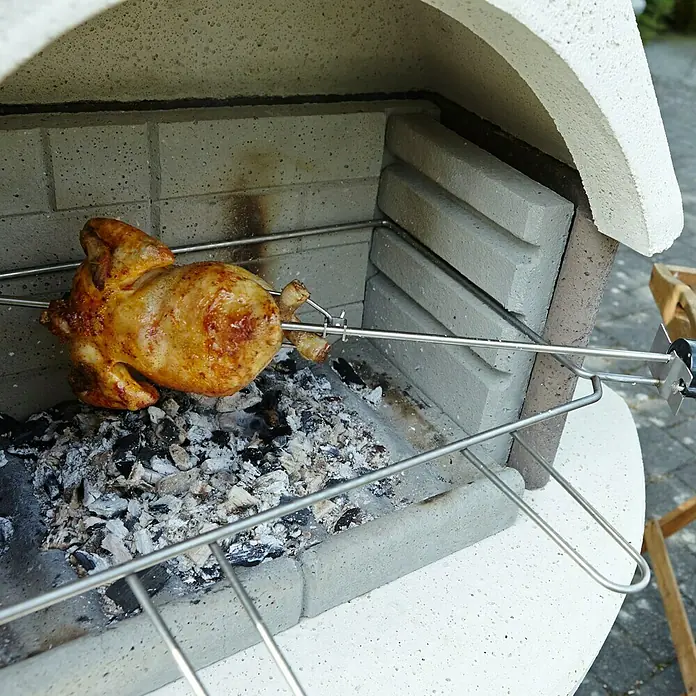 Buschbeck Grillspieß - Edelstahl, Passend für: Buschbeck Gartengrillkamin