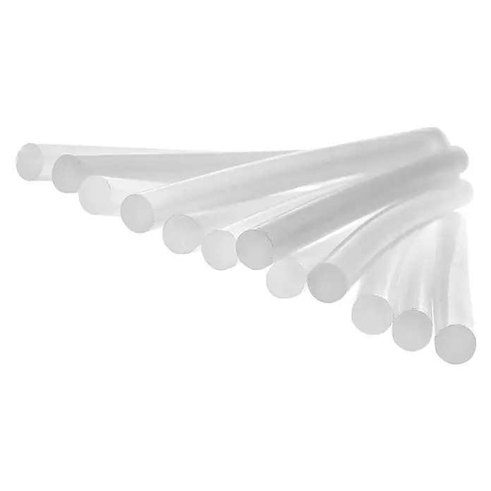 Rapid Klebepatronen - Geeignet für: PVC, 12 x 190 mm, Transparent, 250 g - Detailaufnahme