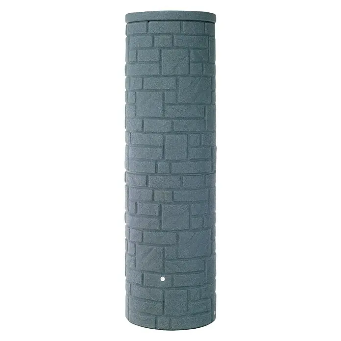 Regentonne Arcado - 460 l, Black Granitfarben - Vorderansicht