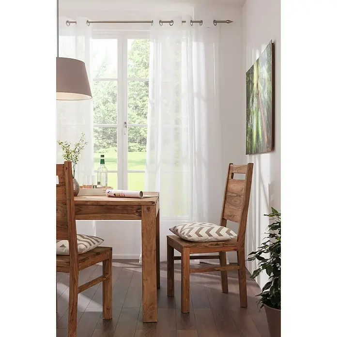 Expo Ambiente Ösenschal Kimi - 135 x 245 cm, 100 % Polyester, Weiß