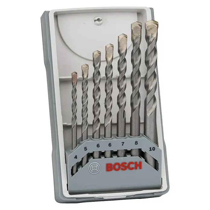 Bosch Betonbohrer-Set CYL-3 - 7 -tlg. - Vorderansicht
