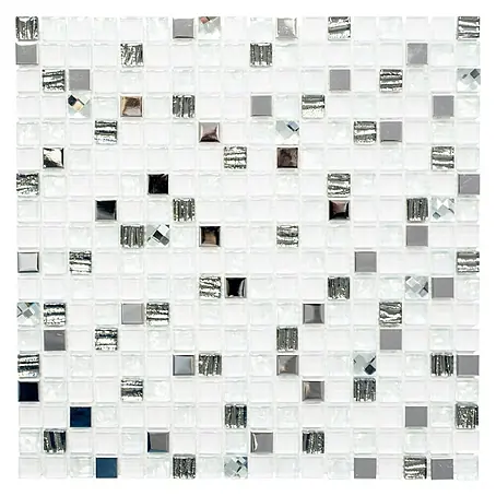 Mosaikfliese Quadrat Crystal Mix XCM M770