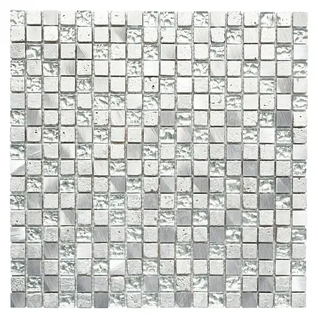 Mosaikfliese Quadrat Crystal Mix XAM 77