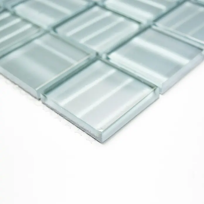 Mosaikfliese Crystal Hologramm XCM BC 894 - 29,8 x 29,8 cm, Grau, Glänzend - Vorderansicht