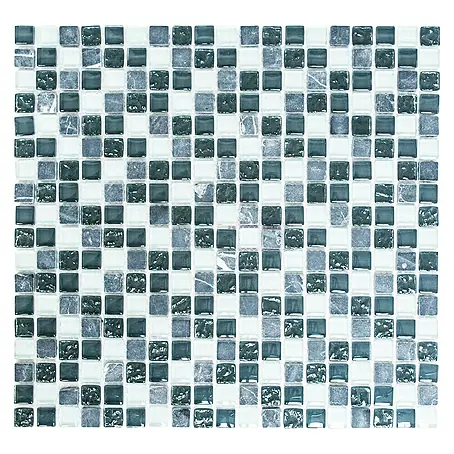 Mosaikfliese Quadrat Crystal Mix XCM M810