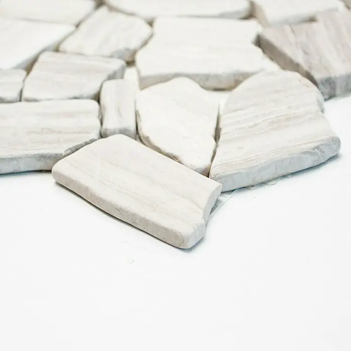 Mosaikfliese Uni CIOT 30/2012 - 30,5 x 32,2 cm, Grau, Matt - Vorderansicht