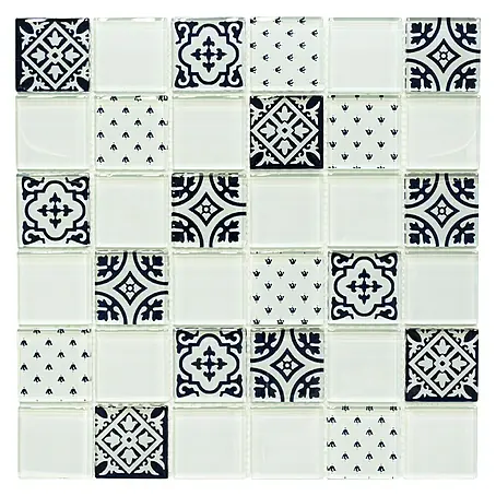 Mosaikfliese Quadrat Crystal XCM 8OP1